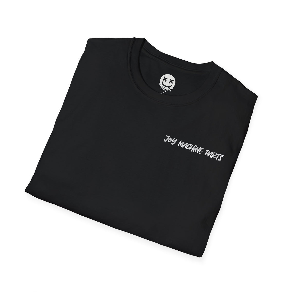 Back Mounted Smily Drip Logo Tee.
