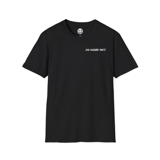 Back Mounted Smily Drip Logo Tee.